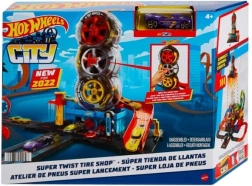 Hot Wheels Πόλη Super Twist Συνεργείο Ελαστικών