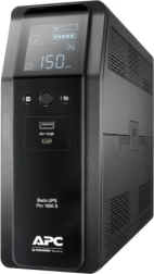APC Back‑UPS Pro 1600 VA (960 W) με καθαρό ημιτονοειδές κύμα, AVR και LCD