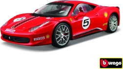 Μεταλλικό μοντέλο αυτοκινήτου Ferrari 458 Challenge 1:24 κόκκινο