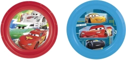 Πλαστικό πιάτο PP με μοτίβο CARS 22 cm