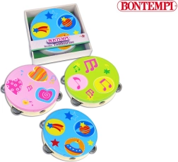 Ξύλινο ντέφι Bontempi 18 cm