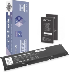 Μπαταρία MITSU για φορητούς υπολογιστές Dell Alienware M17/M15 R3/R4, Precision 5550 και XPS 9500/9510 (6000 mAh, 69 Wh, 11,55 V)