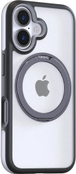 Θήκη TORRAS Ostand R Fusion για iPhone 16 μαύρη