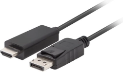 Καλώδιο DisplayPort σε HDMI, 1 m, μαύρο