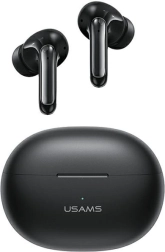 Ασύρματα ακουστικά usams tws x-don με Bluetooth 5.3 και enc, μαύρα