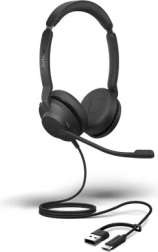 Jabra Evolve2 30 SE στερεοφωνικό ακουστικό με USB‑A και USB‑C (Microsoft Teams)