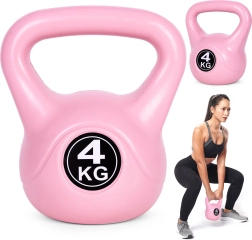 Kettlebell 4 kg ροζ MODERNHOME