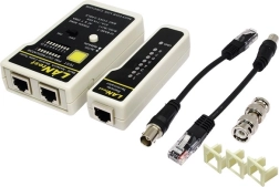 Δοκιμαστής καλωδίων RJ11, RJ12, RJ45 και BNC με απομακρυσμένη μονάδα