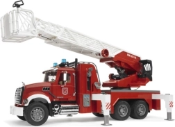 Bruder Bworld πυροσβεστικό όχημα Mack Granite με επεκτεινόμενη σκάλα 1:16 - 1 τεμάχιο