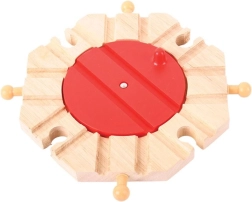 Περιστρεφόμενη πλατφόρμα με 8 εξόδους Bigjigs Rail