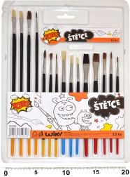 Σετ πινέλων 15 τεμαχίων