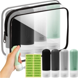 Ταξιδιωτικό νεσεσέρ Trizand 25760 με μπουκαλάκια για καλλυντικά