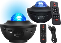 LED προτζέκτορας αστεριών με Bluetooth ηχείο και τηλεχειριστήριο