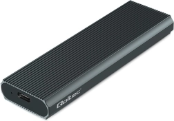 Αλουμινένιο εξωτερικό περίβλημα για M.2 NVMe SSD, USB 3.1 Gen2 10 Gb/s, έως 4 TB, γραφίτης