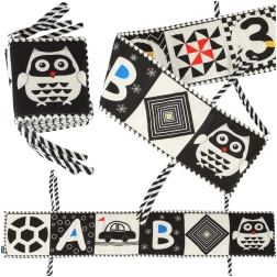 Εκπαιδευτικό υφασμάτινο βιβλιαράκι προστατευτικό περιμετρικό Σκουφίτσα