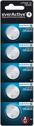 Κουμπόμπαταρίες EverActive CR2025 3V, 5 τεμ.