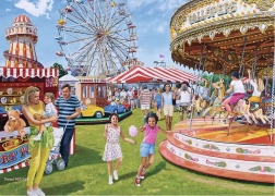 Παζλ Ravensburger Vintage Fairground Fun, 1000 κομμάτια