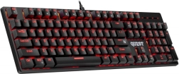 Μηχανικό gaming πληκτρολόγιο Quest GK-596 με RGB και anti-ghosting