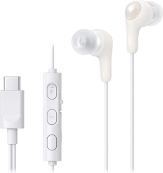 JVC Gumy Connect ενσύρματα in‑ear ακουστικά USB‑C με μικρόφωνο – λευκά