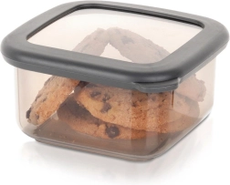 Τετράγωνο δοχείο για ξηρά τρόφιμα με καπάκι 400 ml