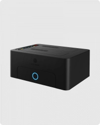 Icy Box βάση σύνδεσης και σταθμός κλωνοποίησης για 2x 2,5"/3,5" SATA HDD/SSD με USB 3.0, UASP και SATA III