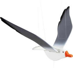 Ξύλινη κρεμαστή διακόσμηση Γλάρος