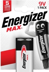 Αλκαλική μπαταρία 9V ENERGIZER MAX