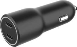 Φορτιστής αυτοκινήτου με 2x USB-C PD 40W μαύρος
