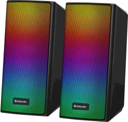 Ηχεία υπολογιστή DEFENDER Spitfire 2.0 με Bluetooth και LED, 6 W