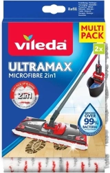 Ανταλλακτικές κεφαλές για σφουγγαρίστρα Ultramax και Ultramat Turbo, 2 τεμ.