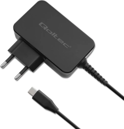 Φορτιστής Qoltec GaN USB‑C 65W μαύρος