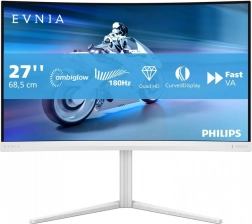 Οθόνη Philips 27" κυρτή VA 180Hz Ambiglow