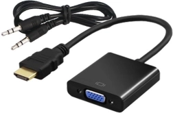 Προσαρμογέας HDMI (Α) σε VGA (Θ) με ήχο