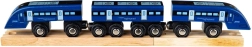 Bigjigs Rail μπλε τρένο υψηλής ταχύτητας