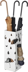 Μοντέρνα λευκή βάση για ομπρέλες