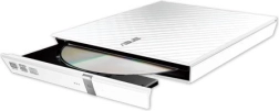 Εξωτερικός DVD εγγραφέας ASUS SDRW-08D2S-U Lite Slim USB λευκός