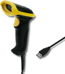 Χειροκίνητος σαρωτής γραμμωτού κώδικα 1D USB
