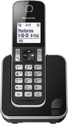 Ασύρματο τηλέφωνο Panasonic KX-TGD310 μαύρο