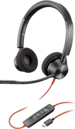 Στερεοφωνικά ακουστικά Poly Blackwire 3320 USB-C/A