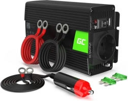 Μετατροπέας τάσης 24 V σε 230 V 500 W / 1000 W καθαρού ημιτόνου GREEN CELL