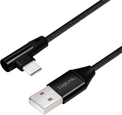 Γωνιακό καλώδιο USB 2.0 USB-C 0,3 m