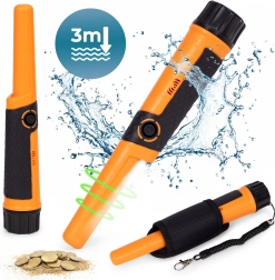 Αδιάβροχος χειροκίνητος pinpointer ανιχνευτής μετάλλων με LED φακό
