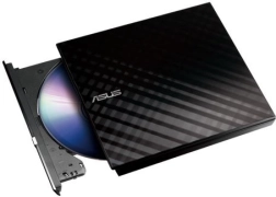 Εξωτερικός εγγραφέας DVD ASUS SDRW-08D2S-U Lite Slim USB μαύρος