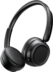 Ασύρματα on-ear ακουστικά USAMS SR01 με ANC και Bluetooth 5.3 – μαύρα