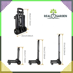 Αναδιπλούμενο καρότσι μεταφοράς με τηλεσκοπική λαβή 40 kg