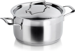 Ανοξείδωτη κατσαρόλα με καπάκι ANETT 18 cm, 2,3 l