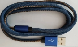 Καλώδιο USB 8 pin Premium Τζιν 2 m