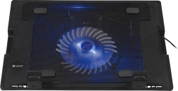 Βάση ψύξης για φορητό υπολογιστή TRACER Icestorm 12–17″ με μπλε ανεμιστήρα LED