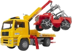 Bruder ρυμουλκό MAN και εκτός δρόμου Jeep