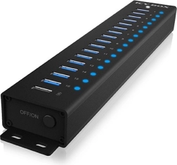 USB hub ICY BOX IB-HUB1717 με 16 θύρες USB 3.2 Gen 1 + θύρα φόρτισης